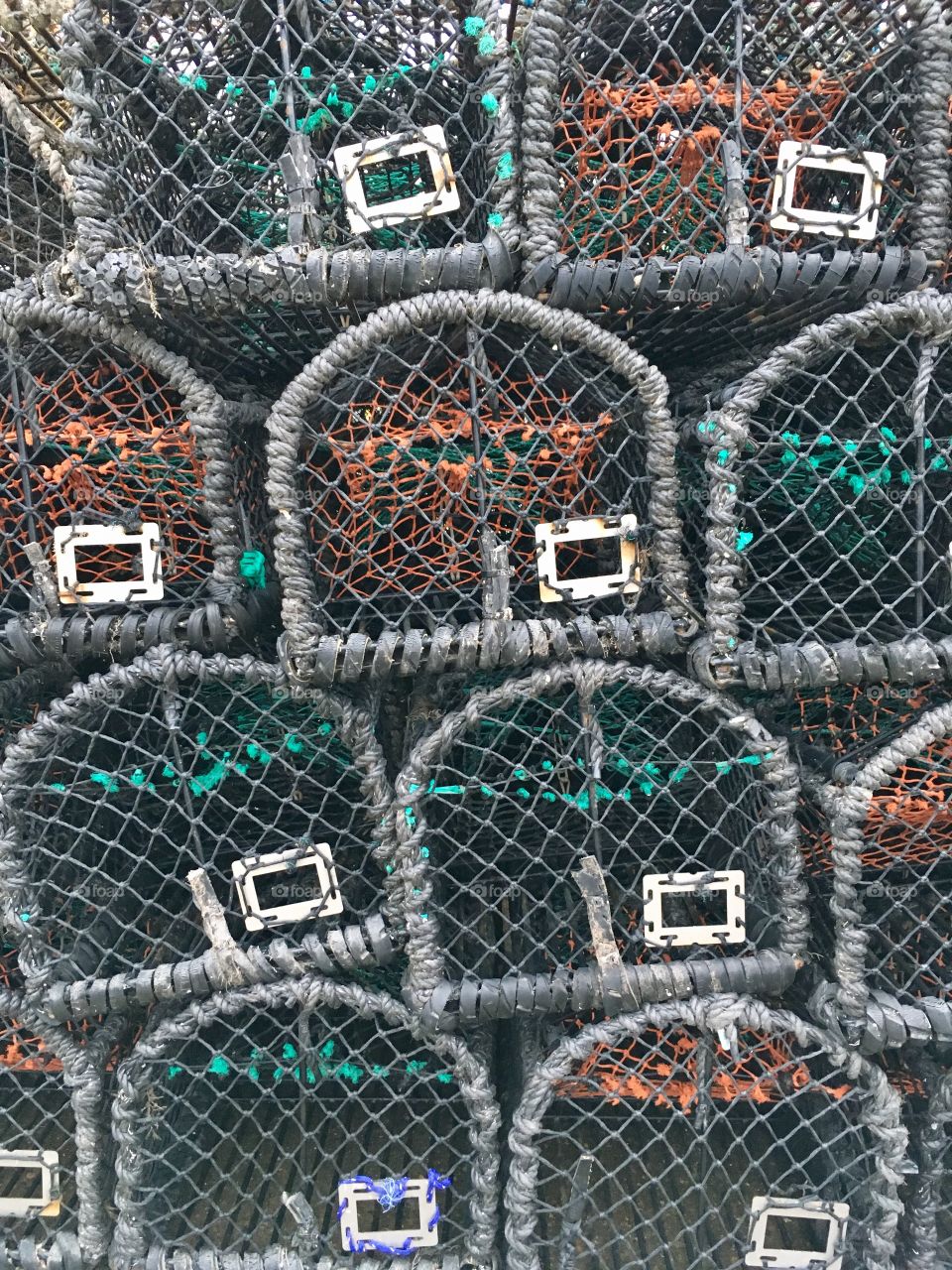 New lobster pots 
