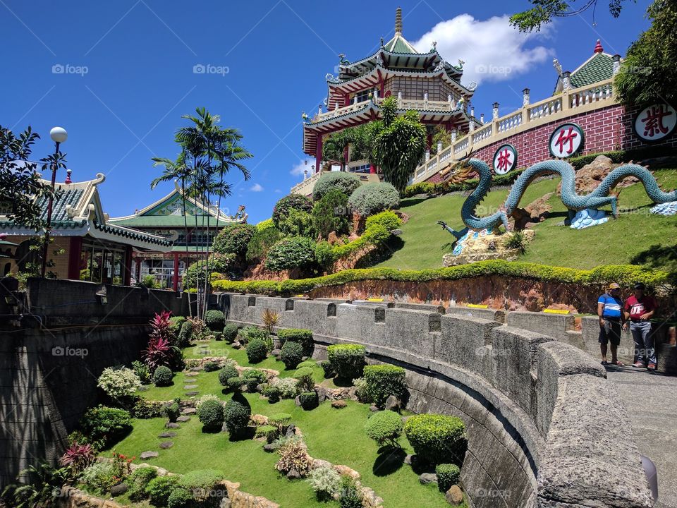 The terrific beauty inside of the famous Philippine Taoist Temple Inc.