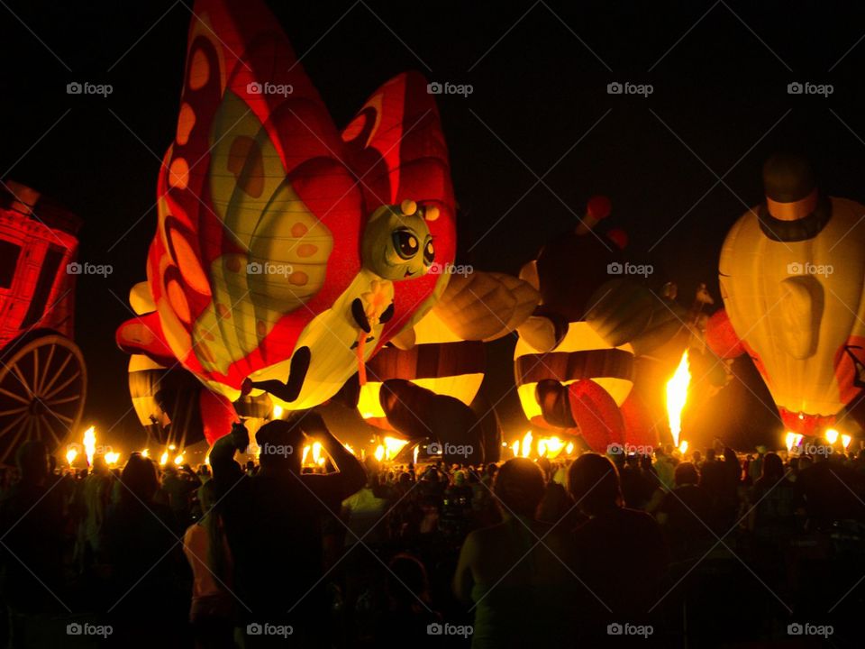 Hot Air Balloon blooming