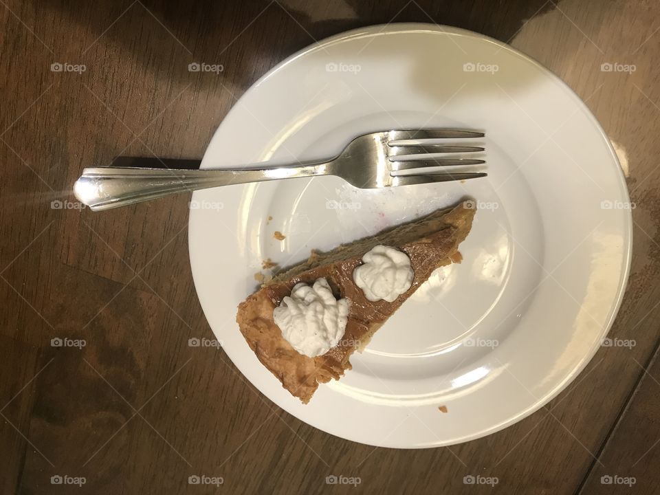Good ol’ pumpkin pie 