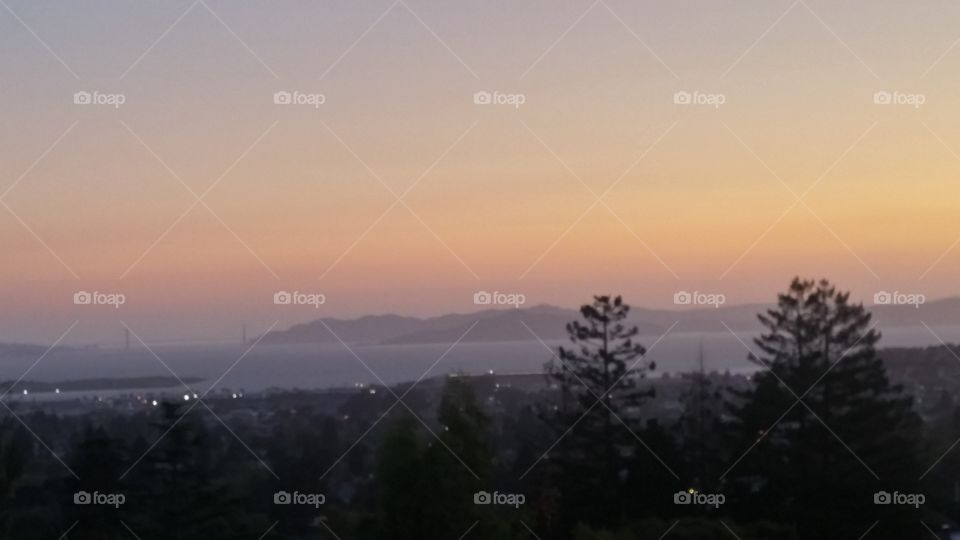 Fog, Sunset, Landscape, Dawn, Mist