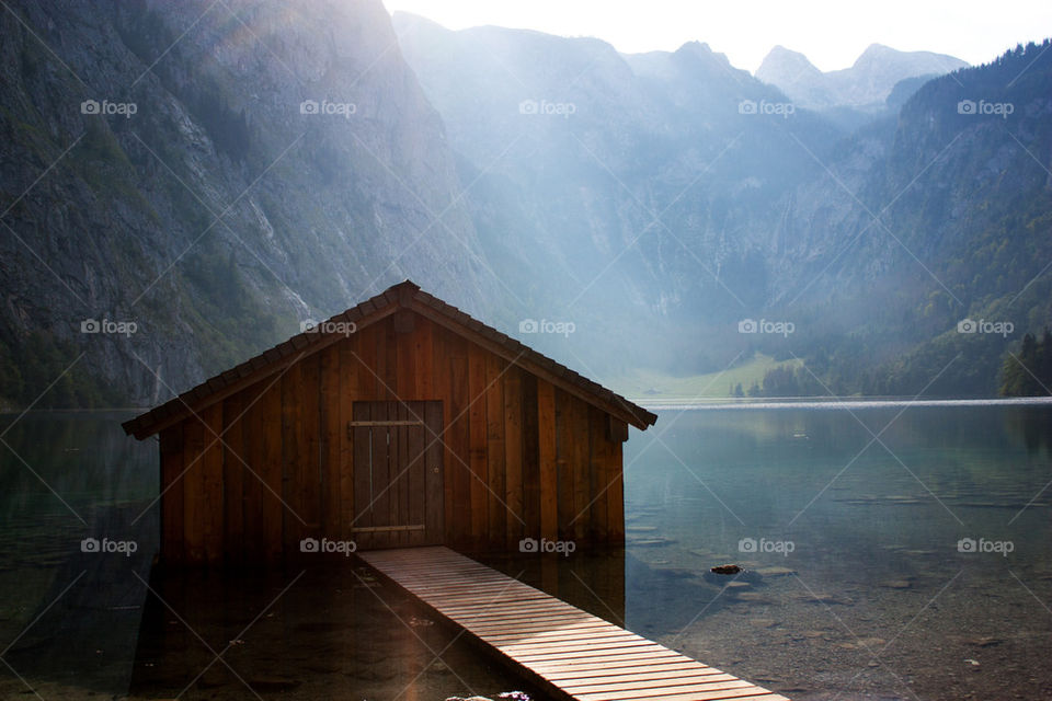 Bavarian lake