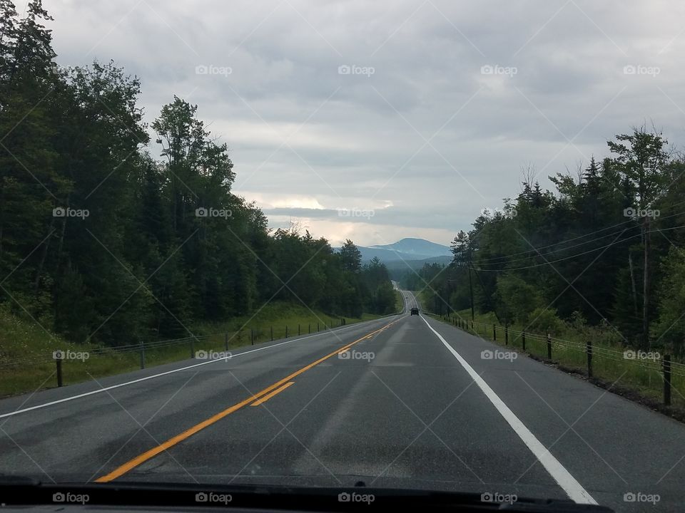 Road, Asphalt, Highway, No Person, Transportation System