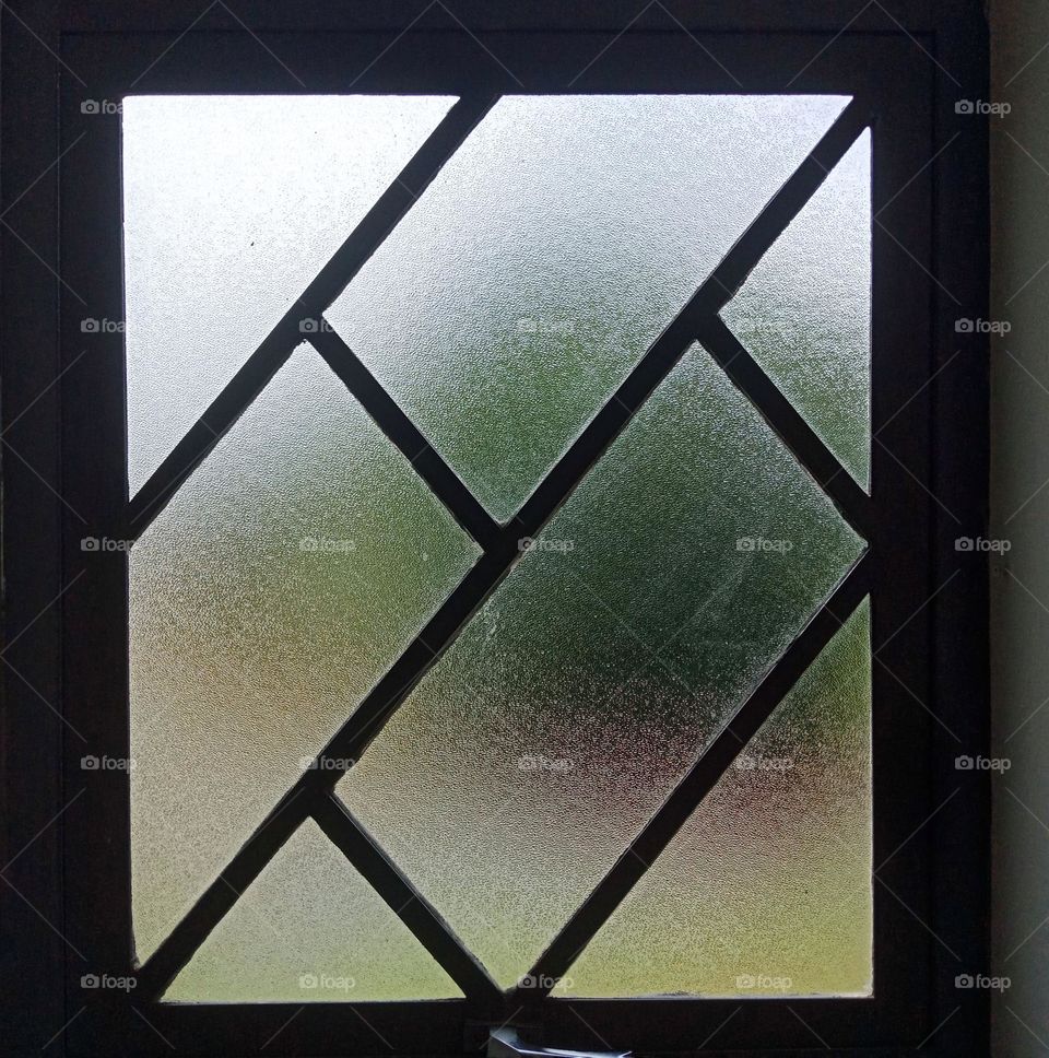 A closed window