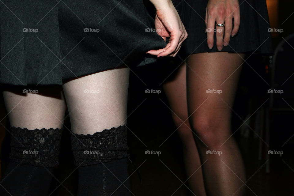 woman legs girls skirt by destinysagent
