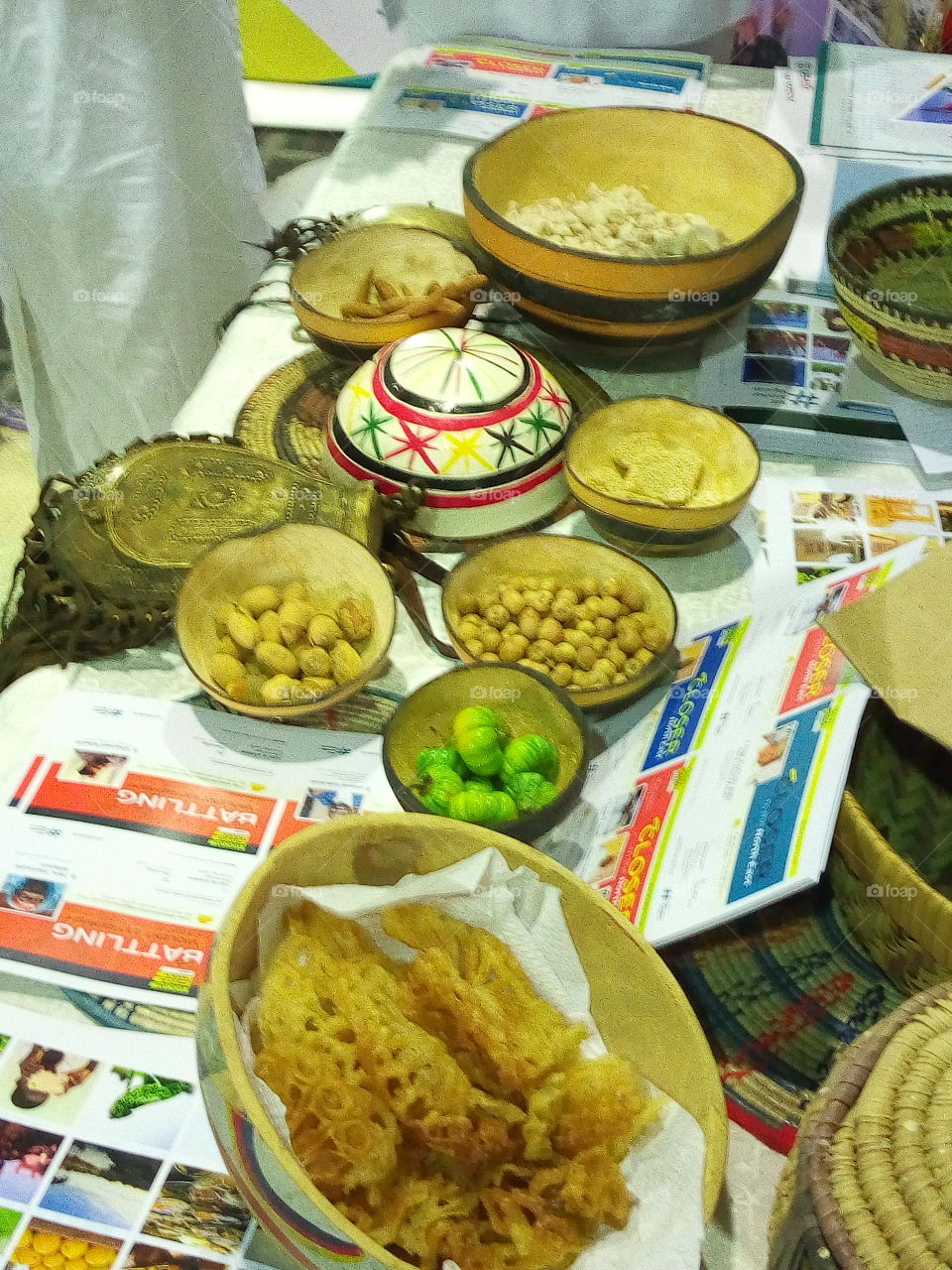 African snacks, we have Benny seed cake, ground paste mixed with tiger nut paste, we called it (dakuwa), ground cake and some other varieties.