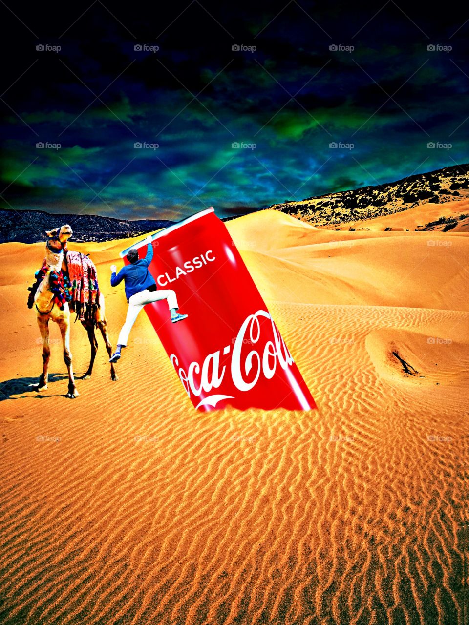 coca cola advertisement poster