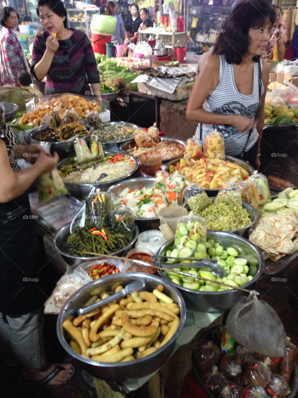 food vegetables russian market phnom penh cambodia by jpt4u