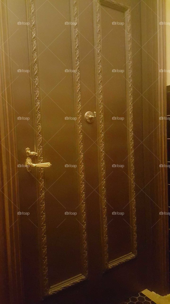 Club 33 Bathroom Door