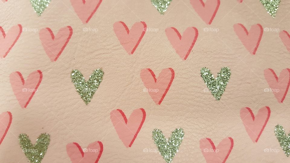 pink hearts