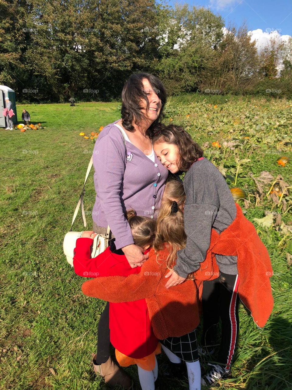 Best moment ever ‘ is when your grandchildren start hugging you ‘ this is priceless 🥰