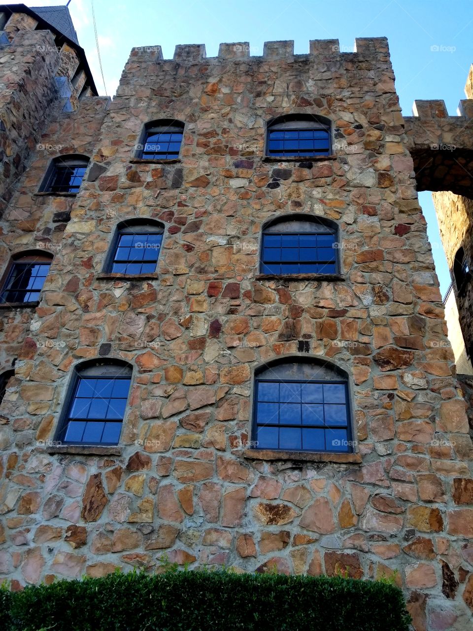 gothic, windows, stonework, large, windows