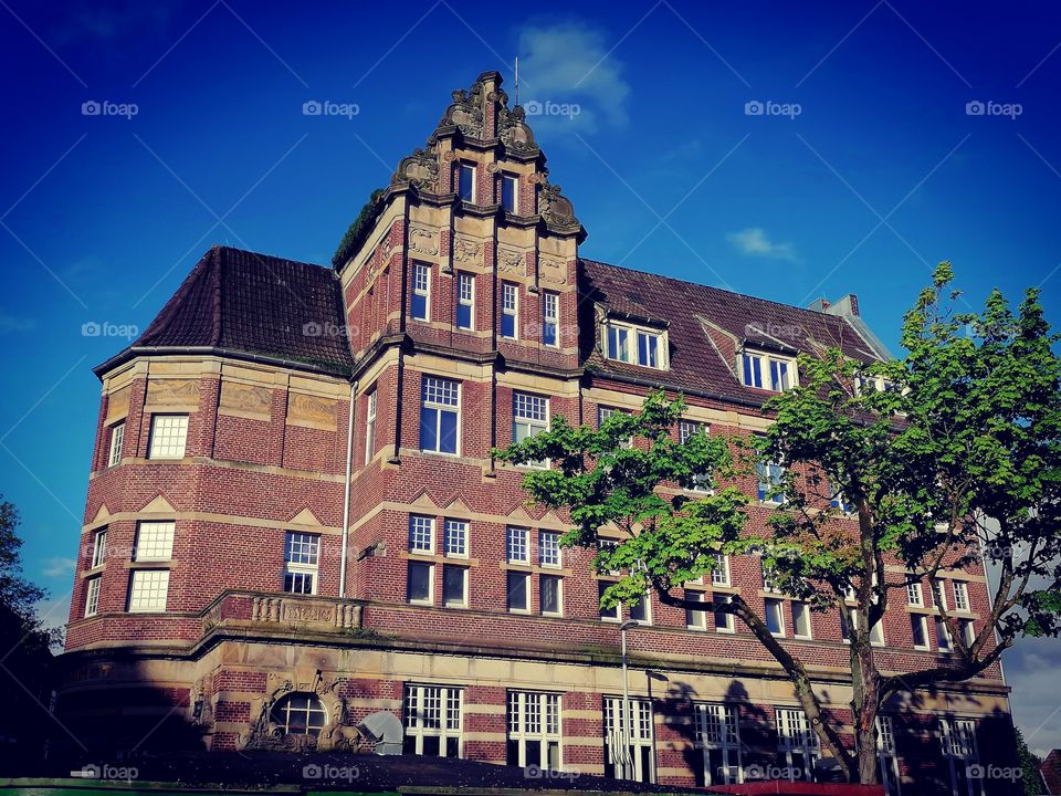 Old house in the city