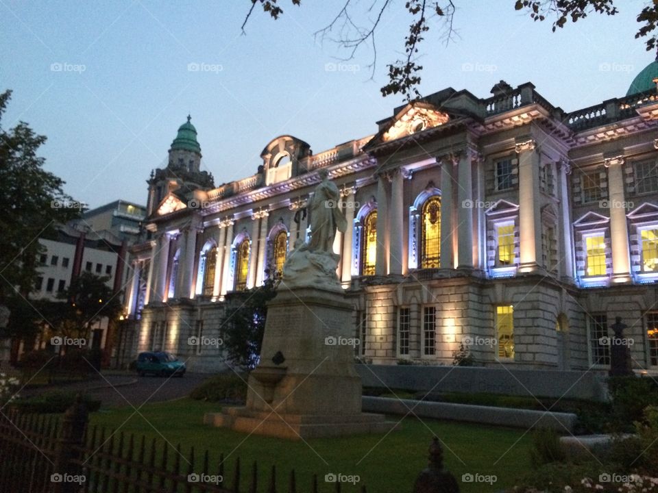 City hall. Belfast Ireland