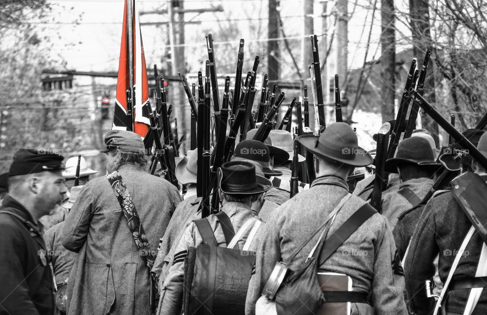 American Civil War Reenactment in Virginia 