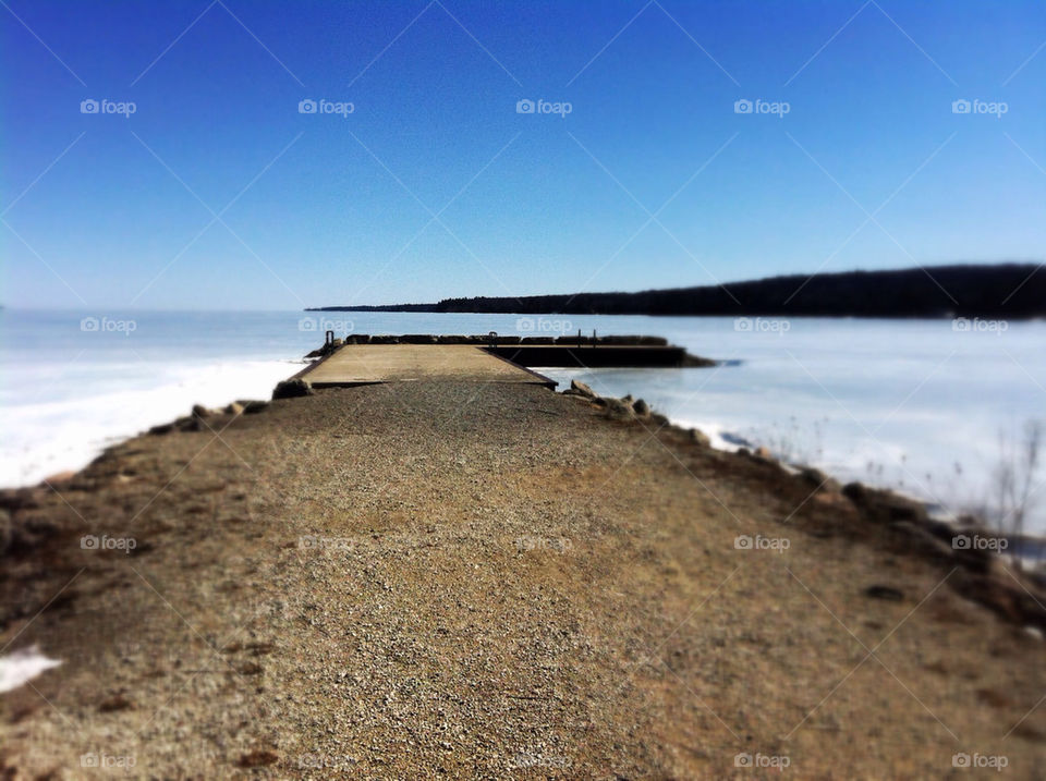 winter dock by chris-th