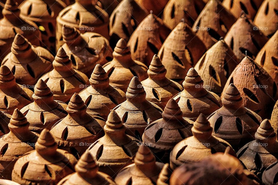 earthware indian tradition money saver pot