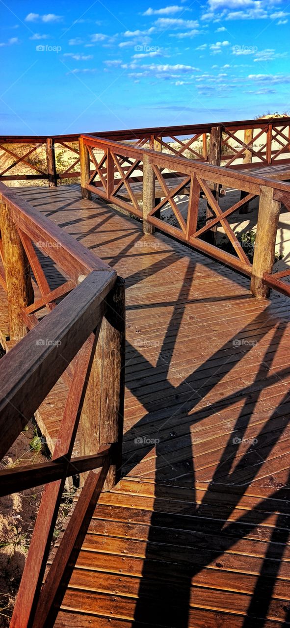 Walkway to the beach