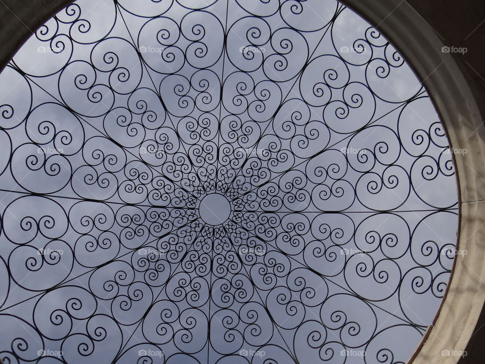 Patterned dome texture