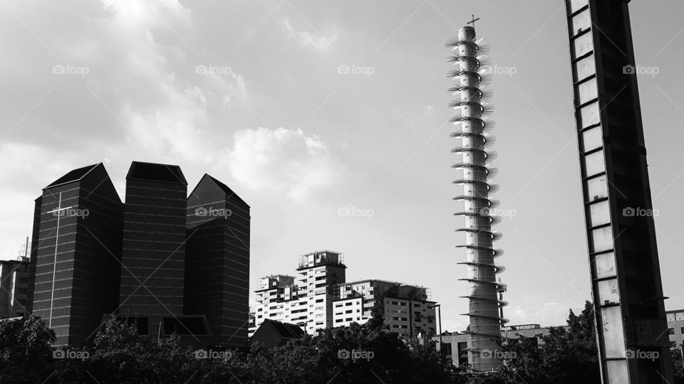 Church in Turin in Italy