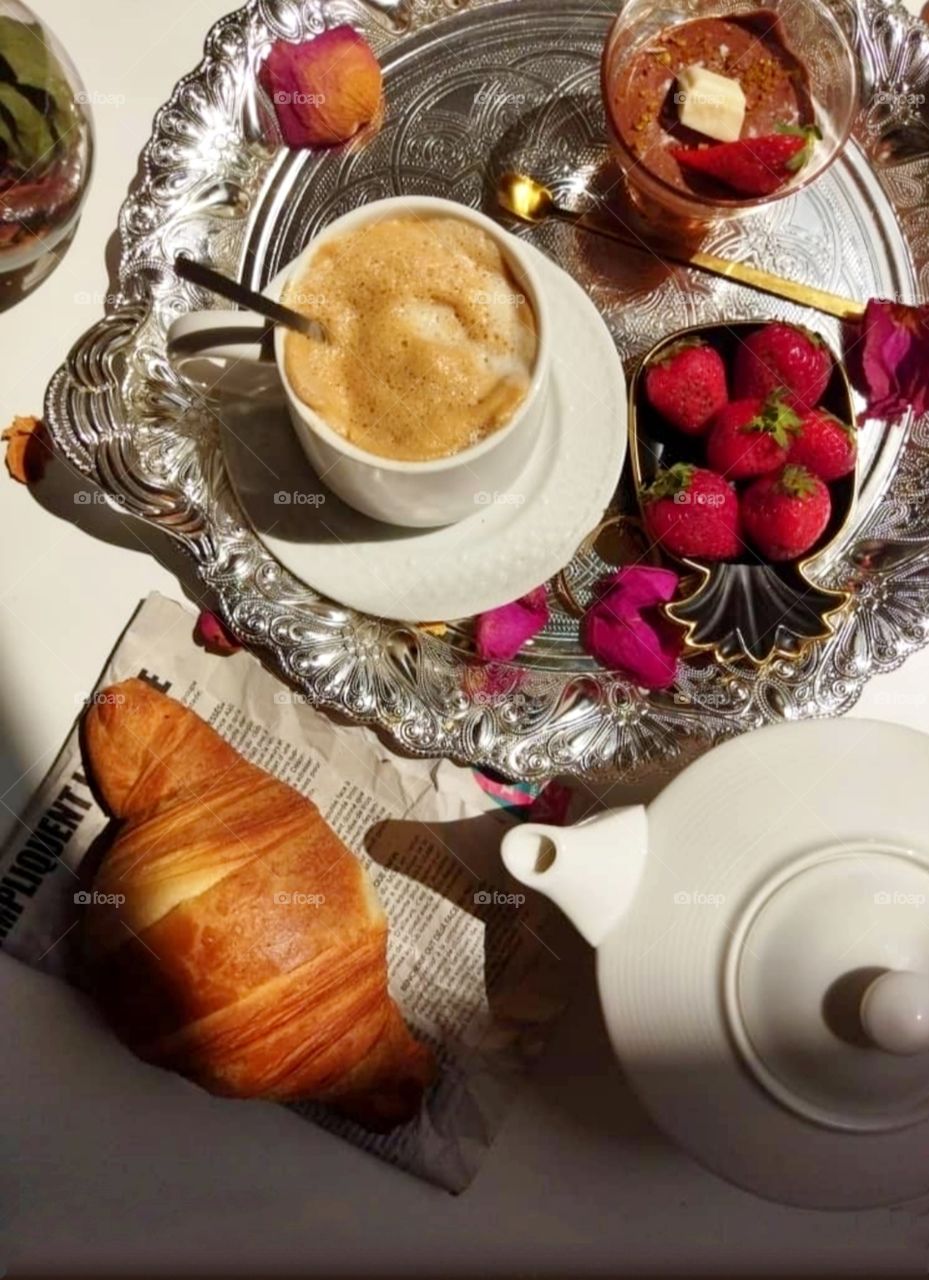 an amazing breakfast