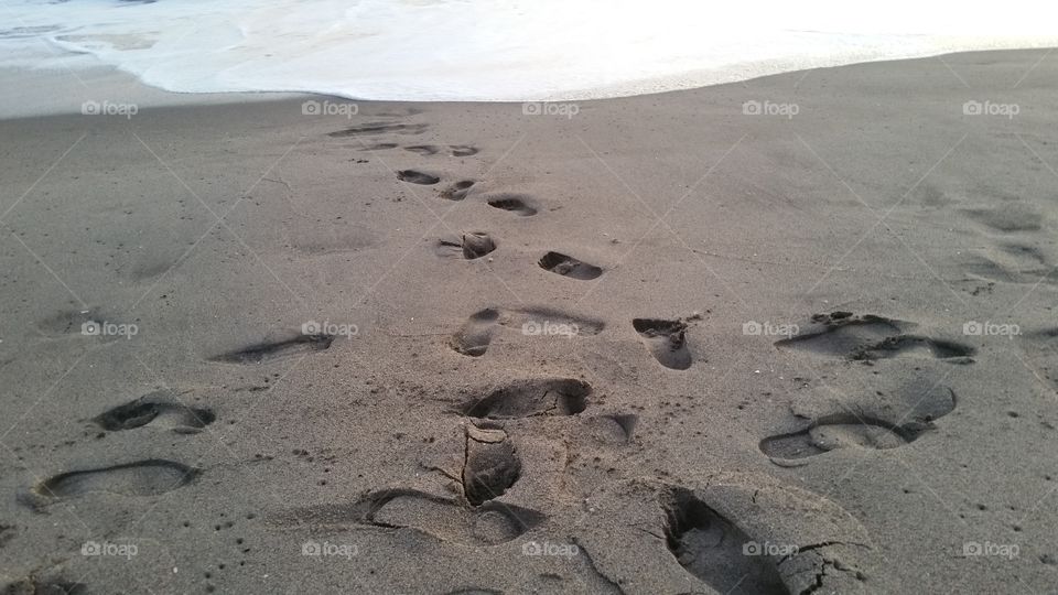 Sand, Beach, Seashore, No Person, Shore