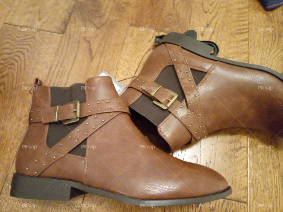 Brown boots