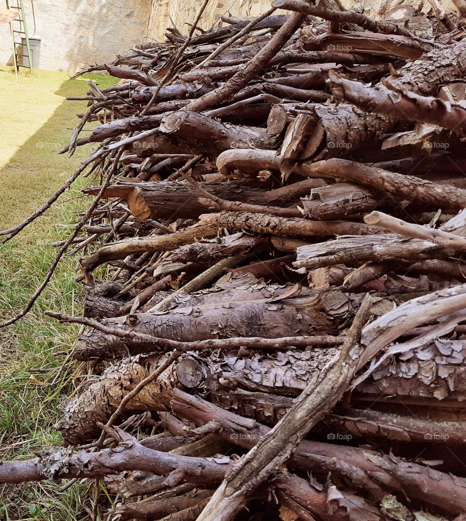 madera para chimenea