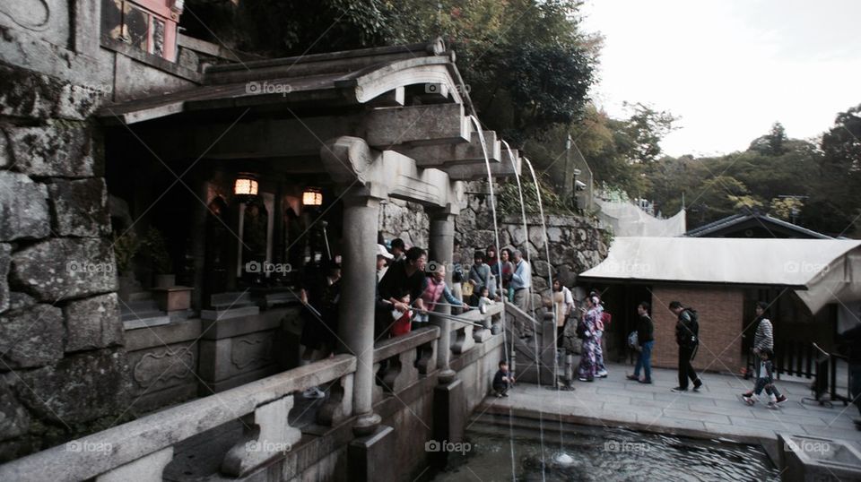 Kiyomizu wishing well