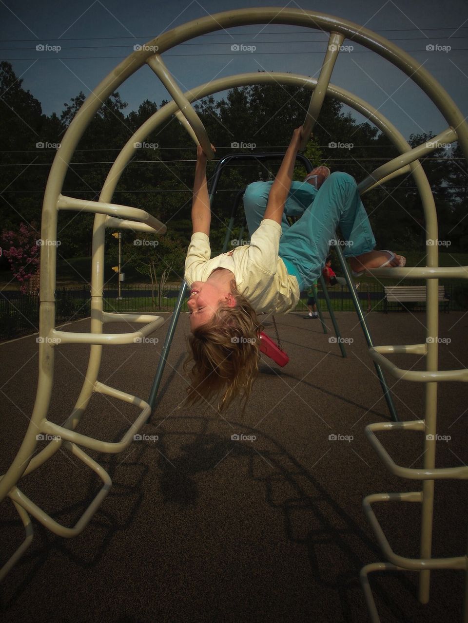 Upside down Playground