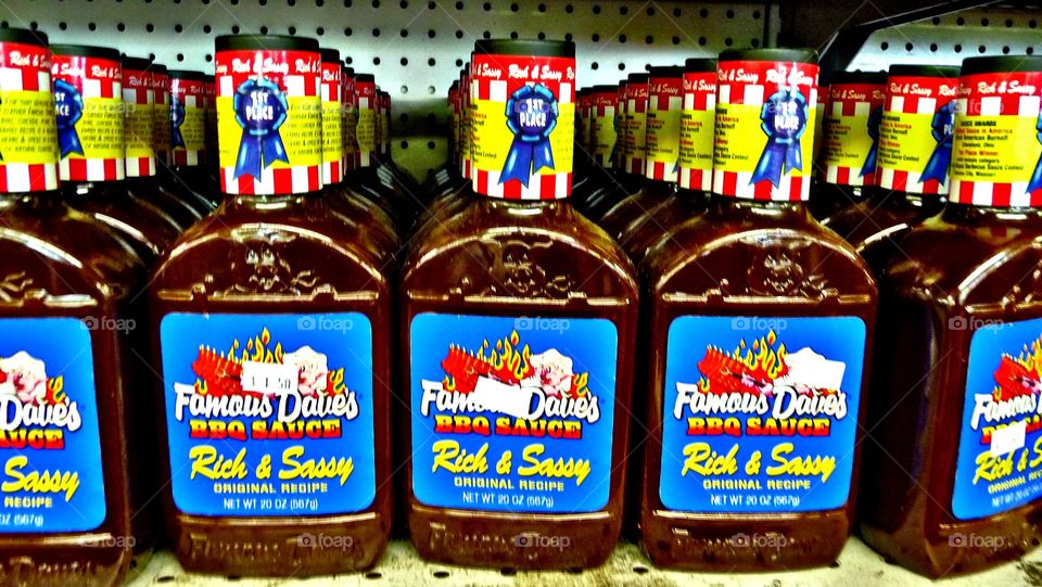Famous Dave's bbq sauce