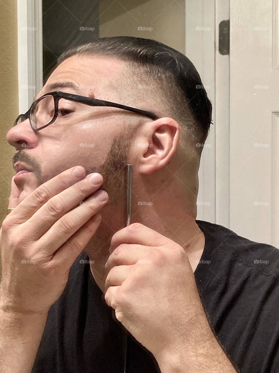 Shaving photography mission 