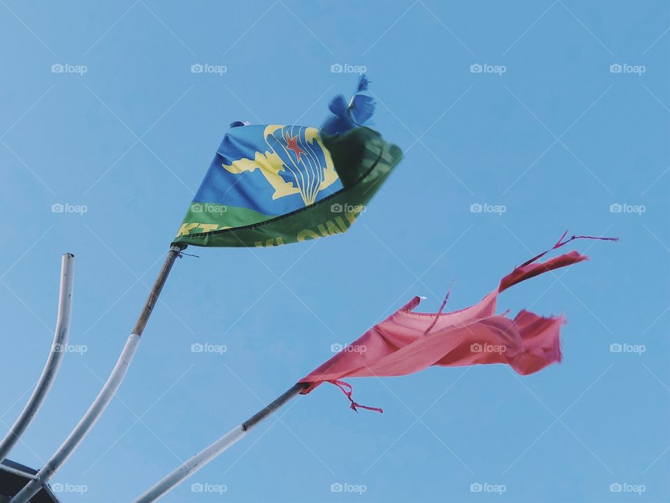 Old flags