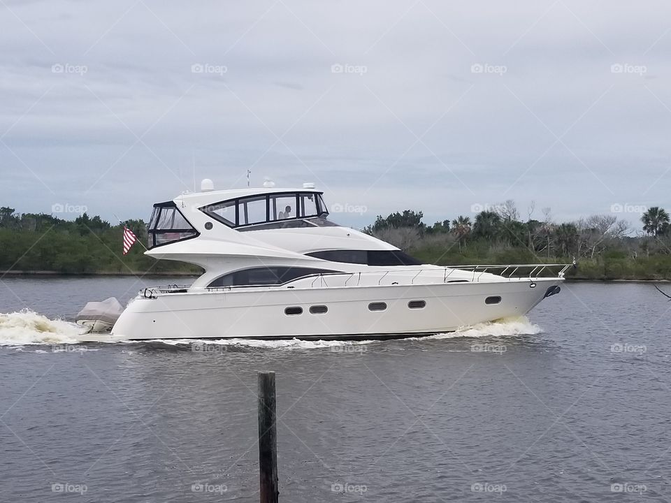 Boat on the Halifax River