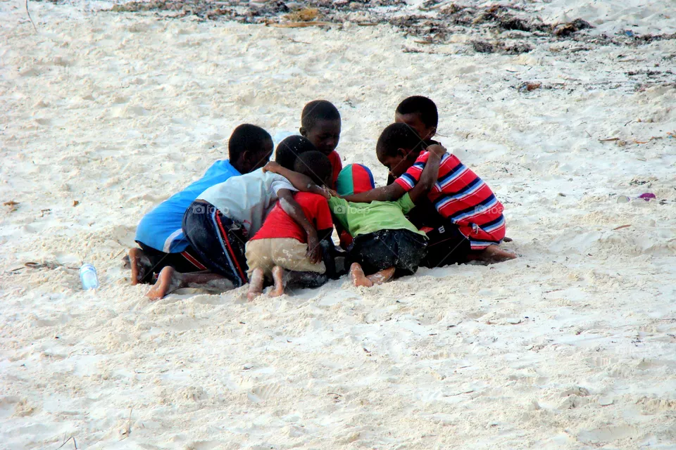 Children playing
