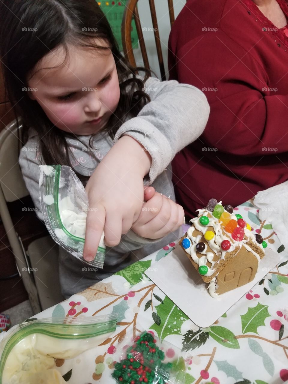 gingerbread house party