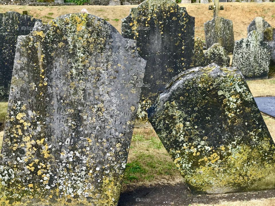 Ancient Irish gravestones