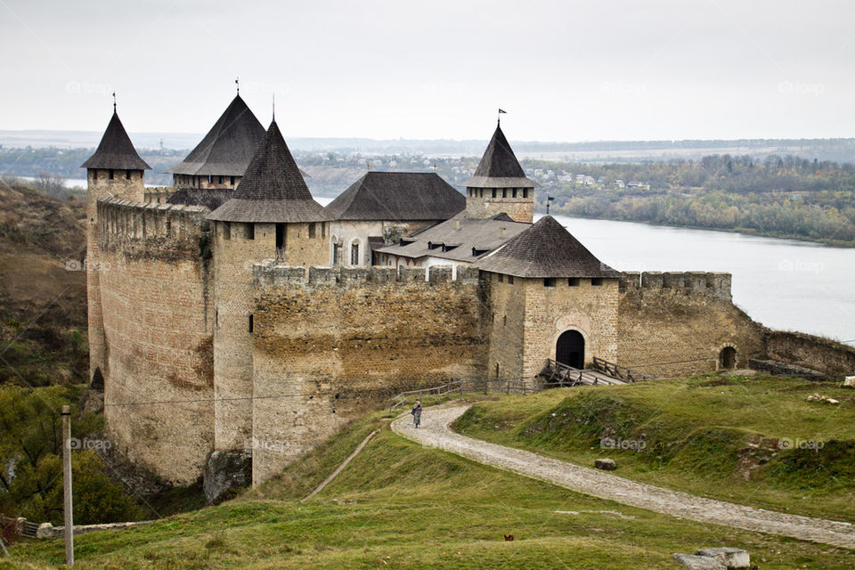 Hotyn castle, west Ukraine