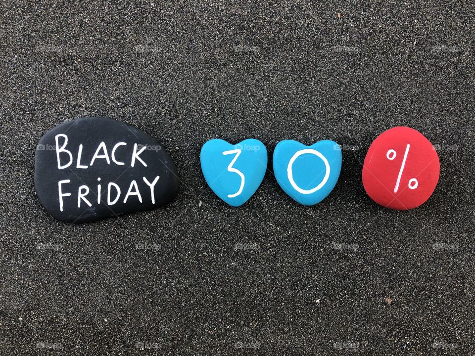 Black Friday, 30 percent discount