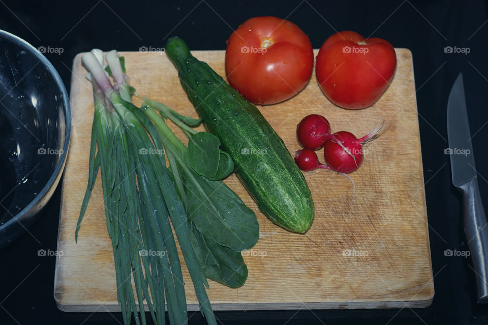 salad ingredients