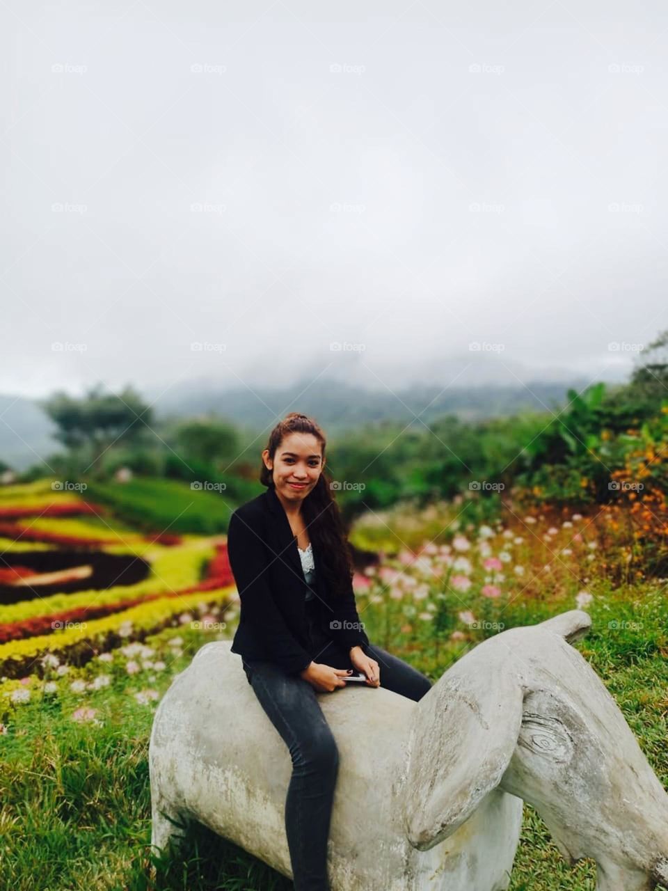 Road trip to Sirao Garden In Cebu Philippines