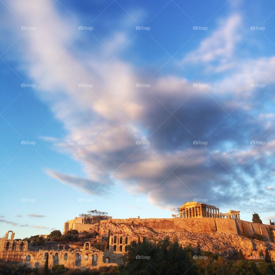 Acropolis in the Afternoon