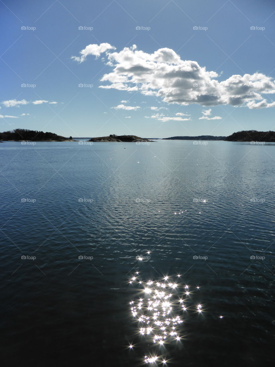 Idyllic view of sea