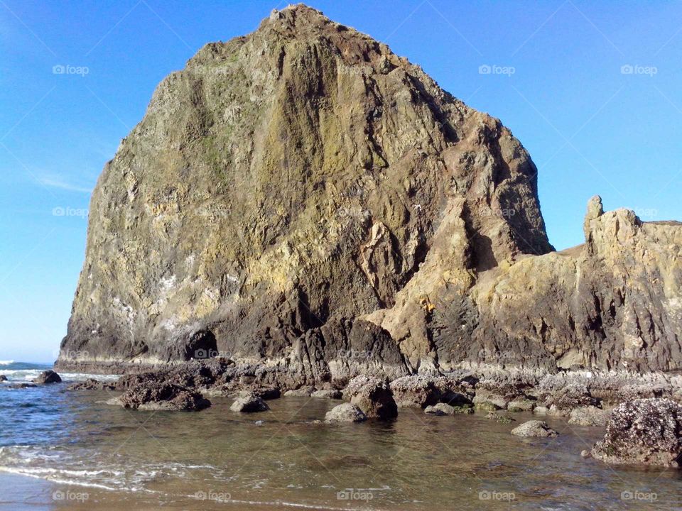 Haystack Rock in Oregon