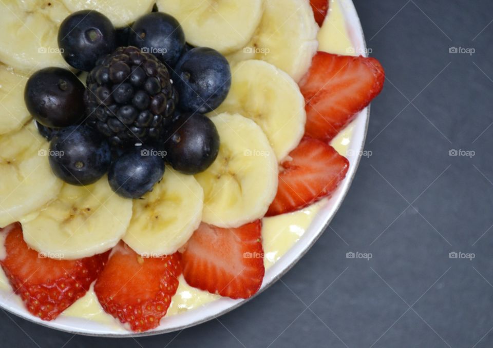 Fresh fruit smoothie