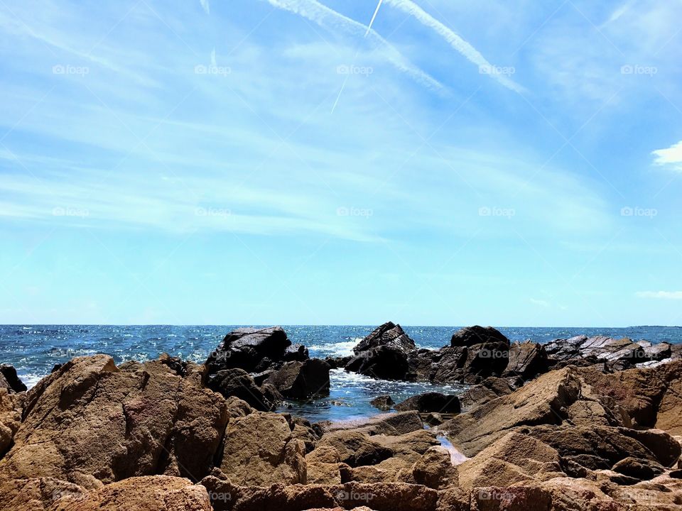 Costa Brava, the rocky coast