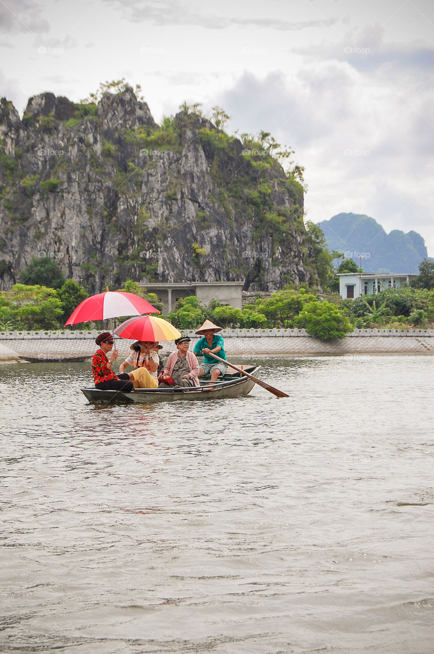 Boating together