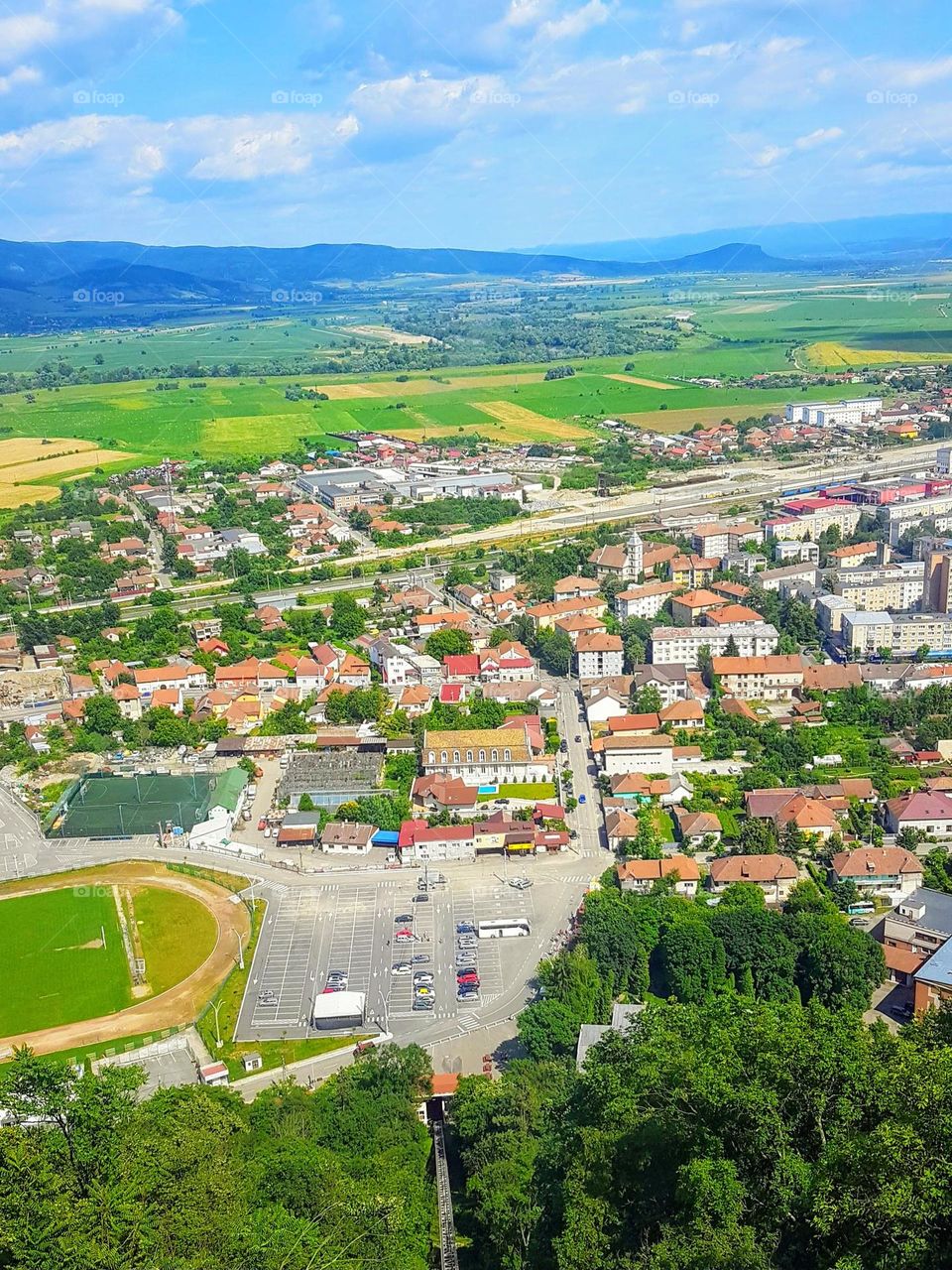 Deva, seen from the fortress