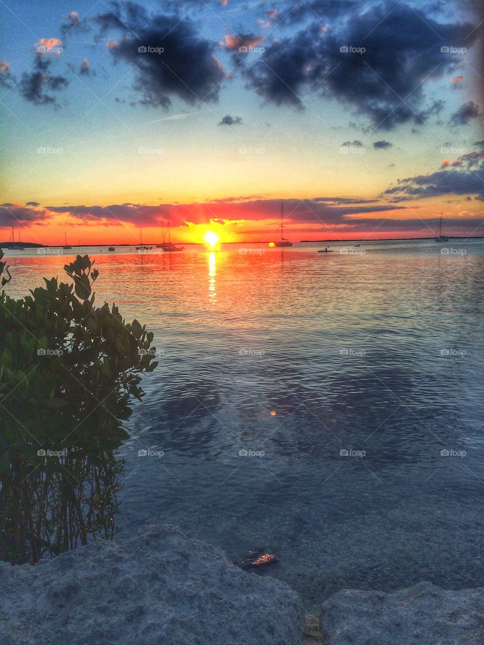 Sunset in Key Largo