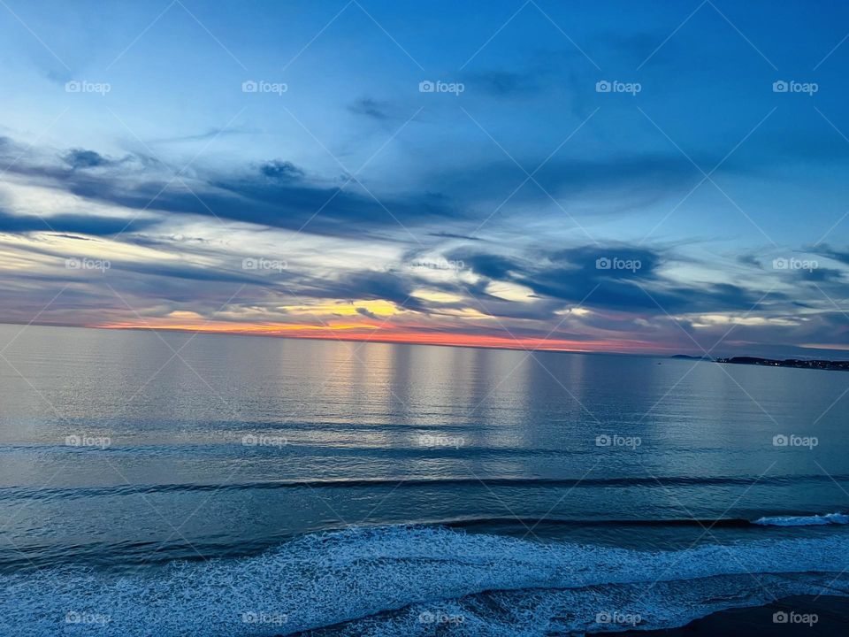 Sunset Baja Pacific Ocean